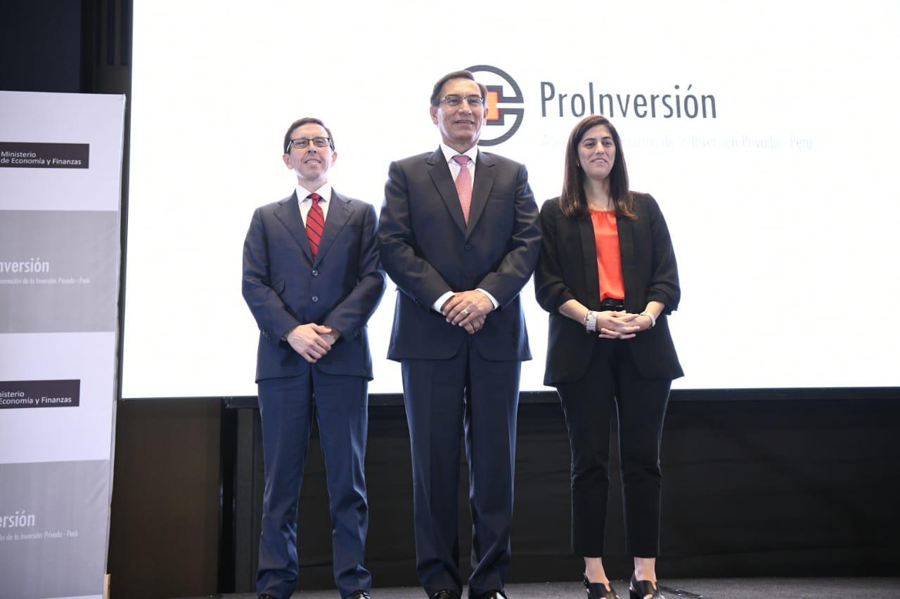 Presentación de proyectos por parte del presidente Vizcarra