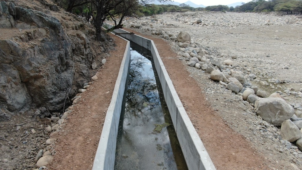 Minagri culmina obra de rehabilitación de canal Paredones en Chulucanas