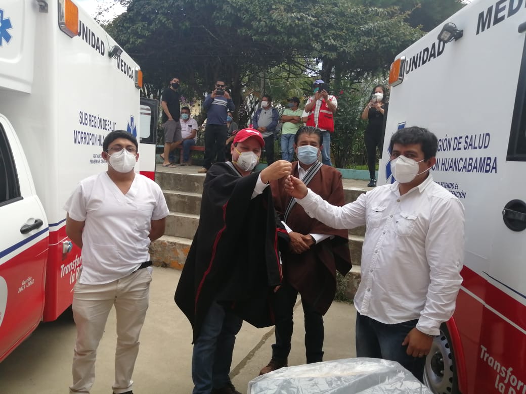 Gobierno Regional entrega ambulancias para distritos de la sierra piurana