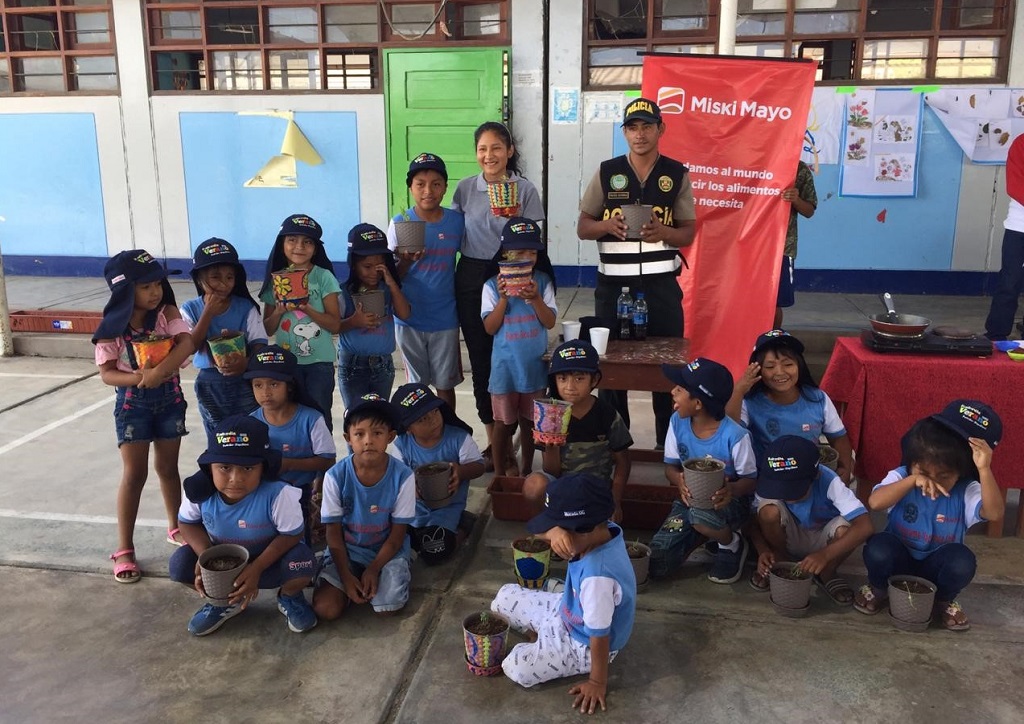 Sechura: Miski Mayo clausura Programa de Vacaciones Útiles en Puerto Rico y Parachique