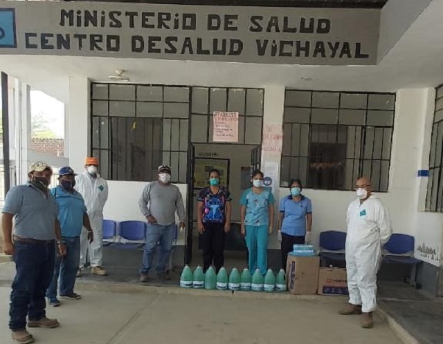 Comunidad Campesina Miramar-Vichayal apoya en la lucha contra el COVID-19