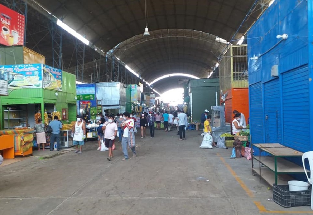 Mercado Capullanas de la ciudad de Piura de amplia concurrencia