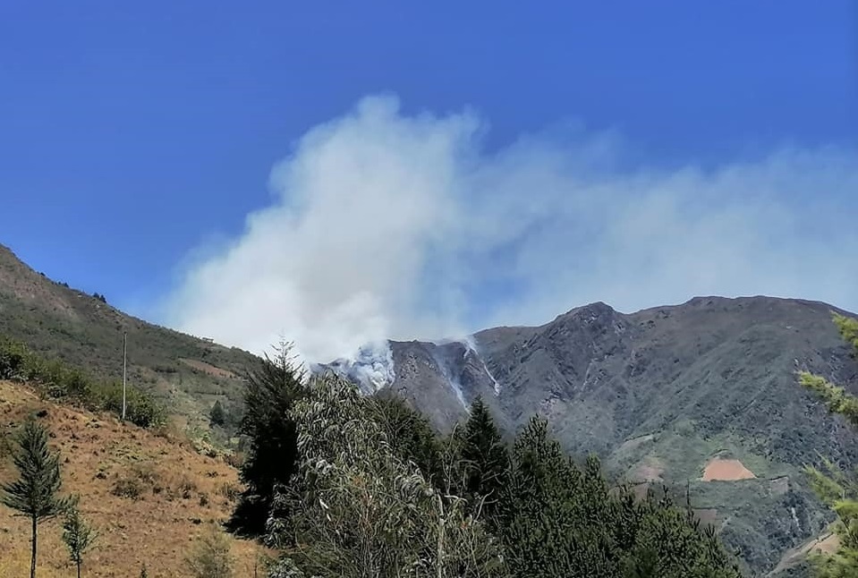 Incendio forestal Piura 2