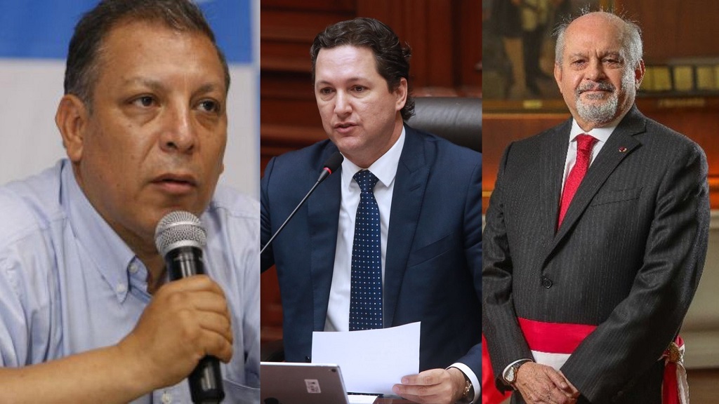 Marco Arana, Daniel Salaverry y Pedro Cateriano