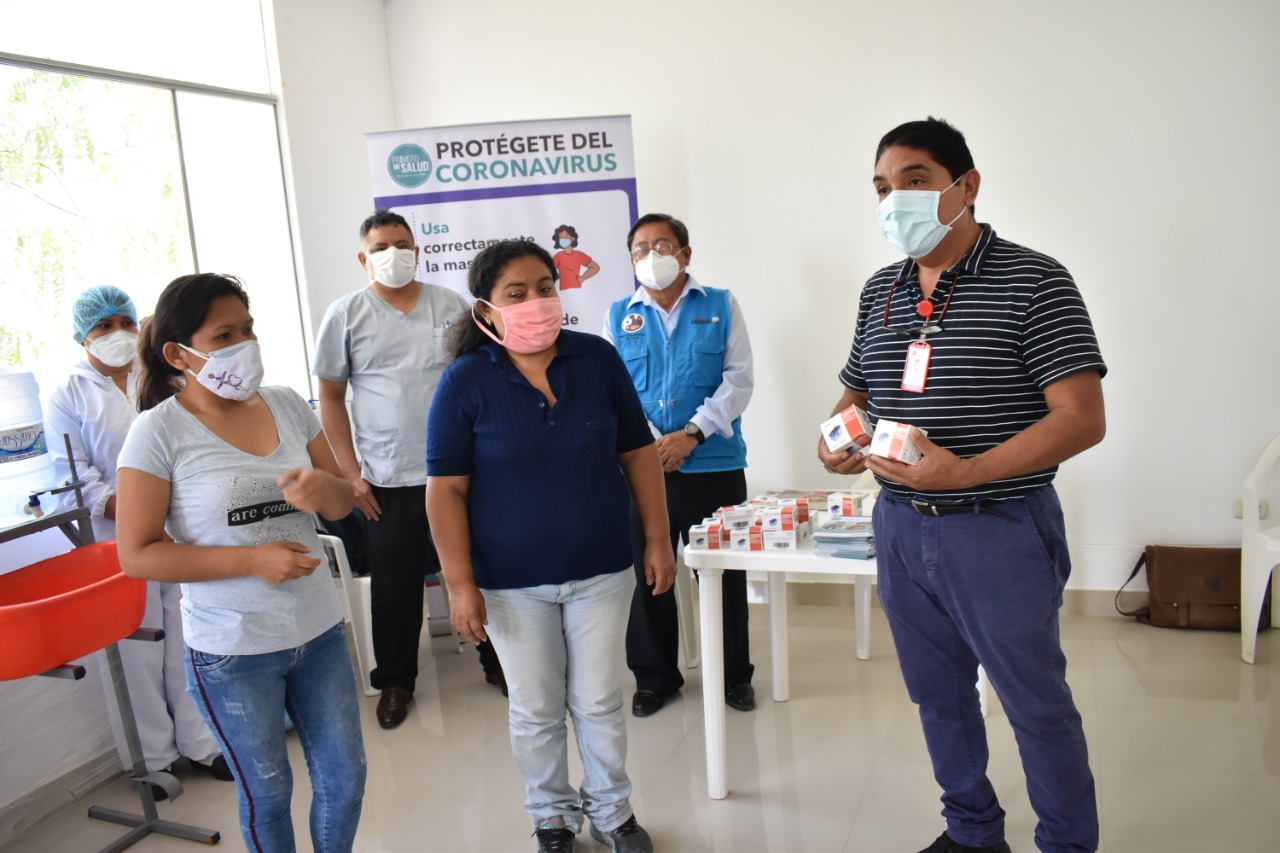 Piura: gobierno regional entrega 3,480 pulsioxímetros para monitoreo de pacientes Covid-19