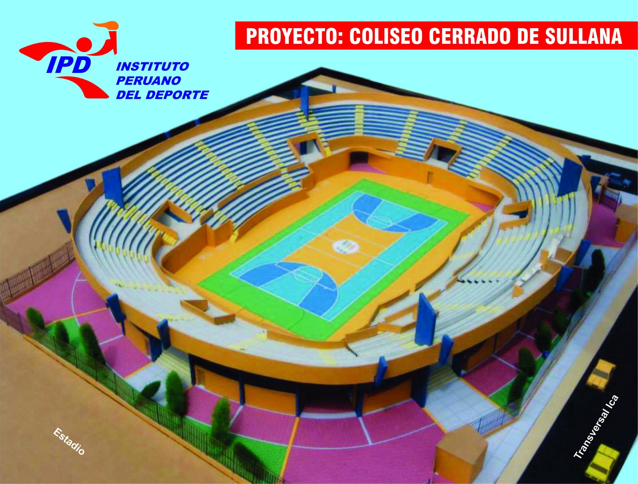 maqueta coliseo