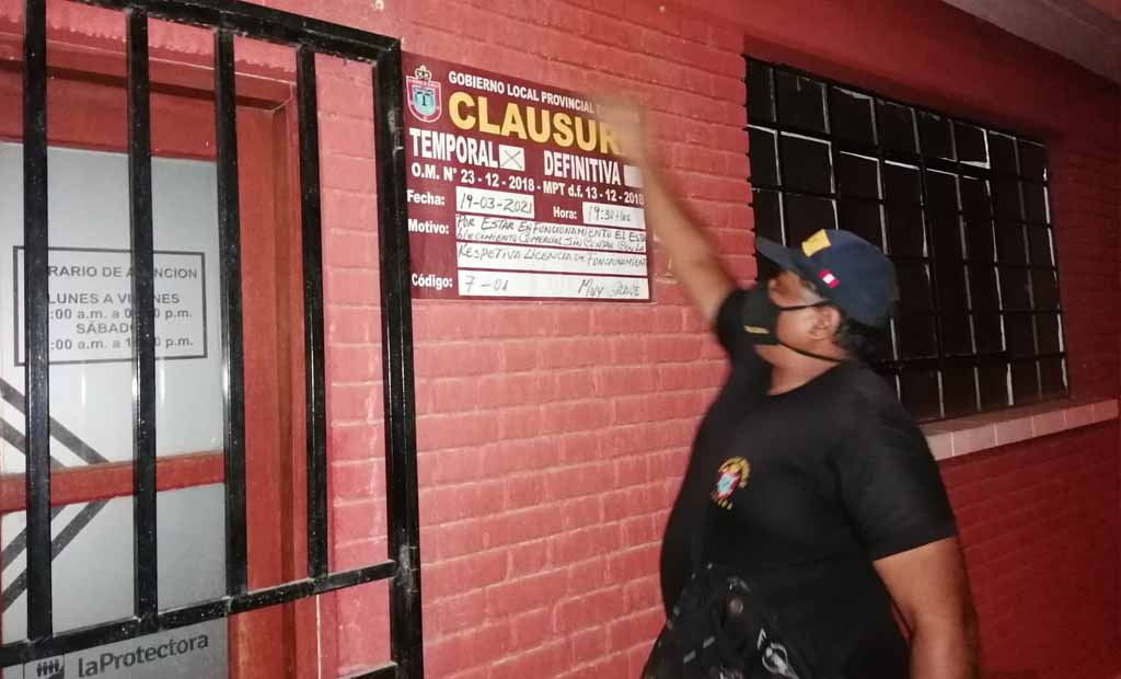 clausuran bar clandestino talara 1