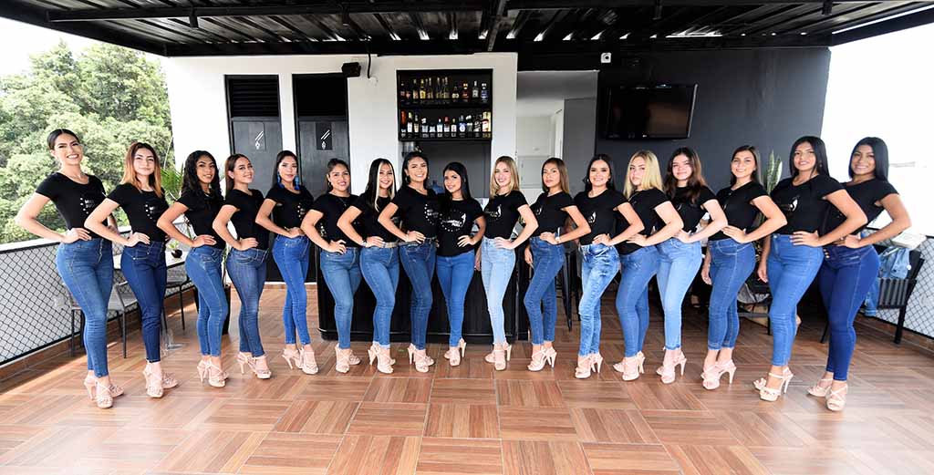Candidatas Miss Sudamerica 2021 a