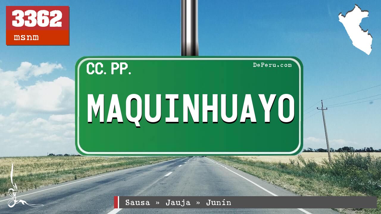 Maquinhuayo
