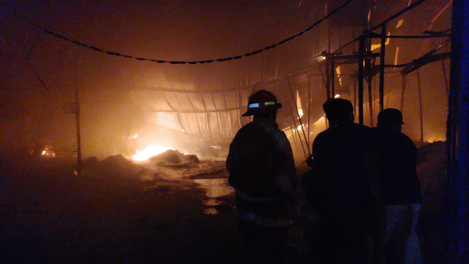 incendio en Par Vial 2