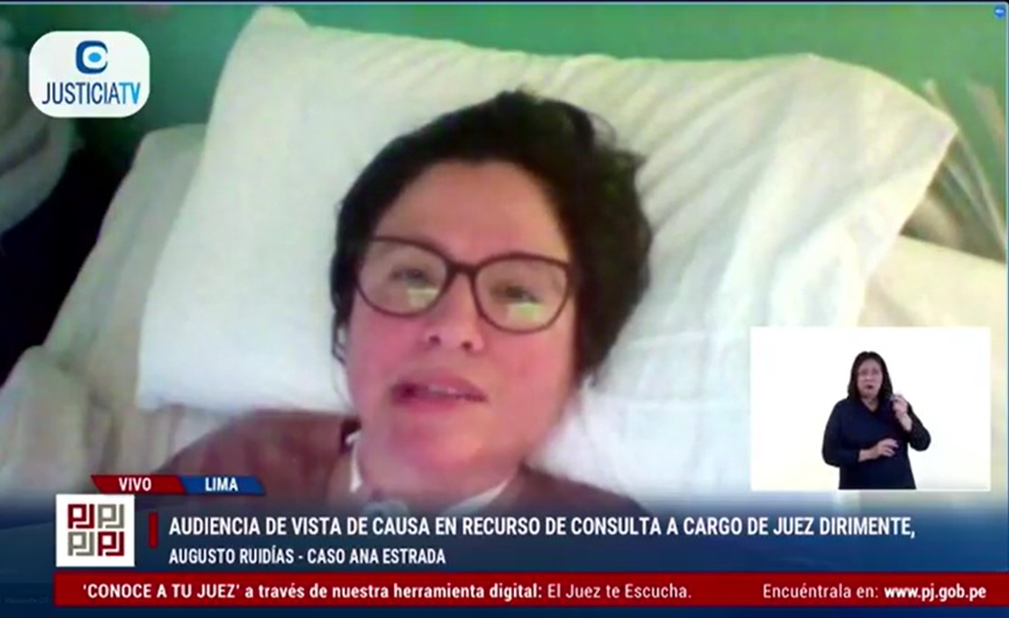 Ana Estrada Ugarte, anhela obtener una ¿muerte digna'
