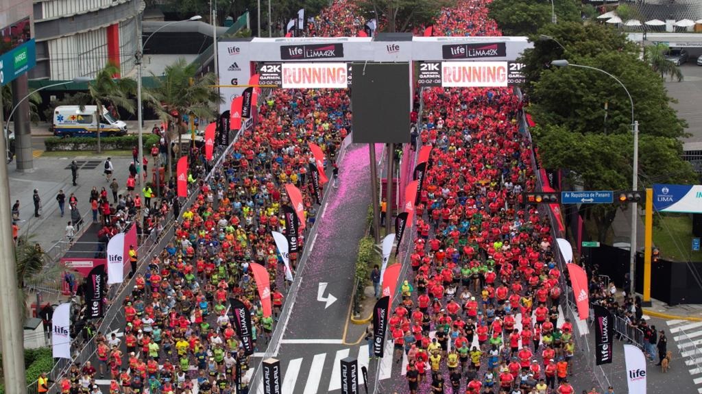fresa Pilar completamente Adidas vuelve con la Maratón Life Lima 42K, la competencia de running más  grande del país