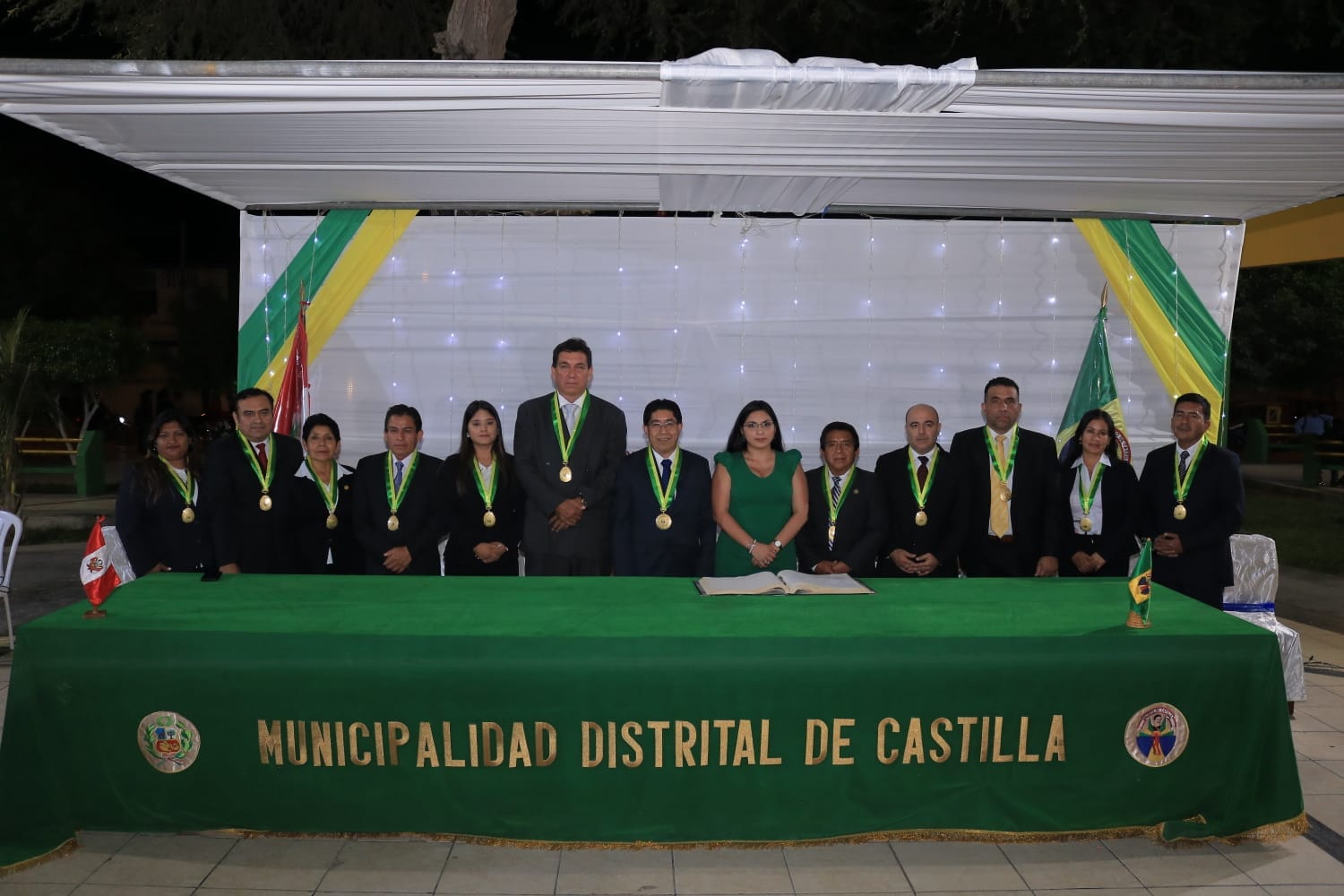 Walther Guerrero y regidores