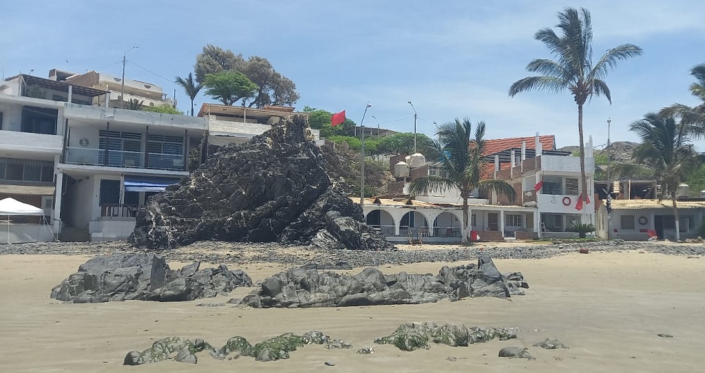 Playa Yacila, cuenta con alojamientos y servicios | Fotografía El Regional