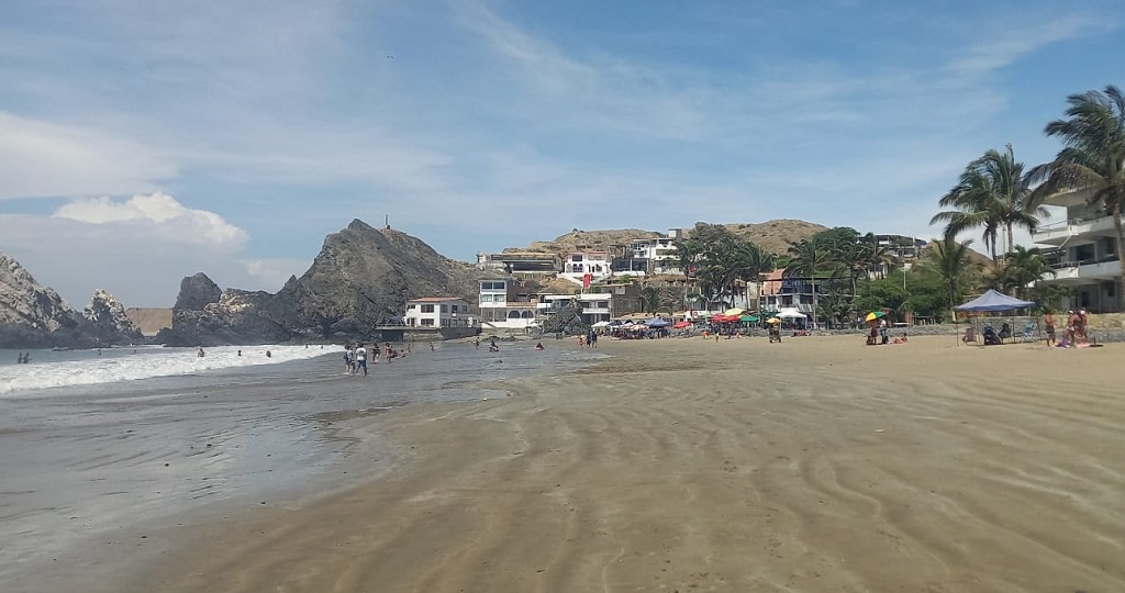 Vista panorámica de playa Yacila en Paita | Fotografía El Regional de Piura