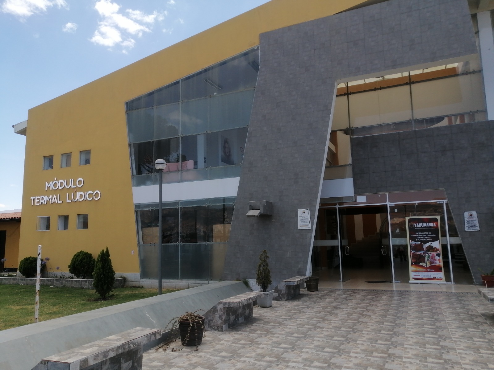 Módulo termal en Complejo de Baños del Inca | Fotografía El Regional de Piura