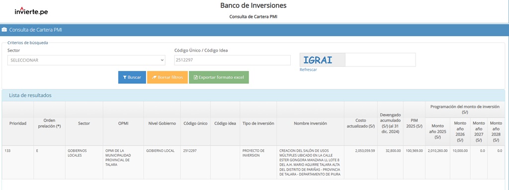 Proyectos Invierta 01