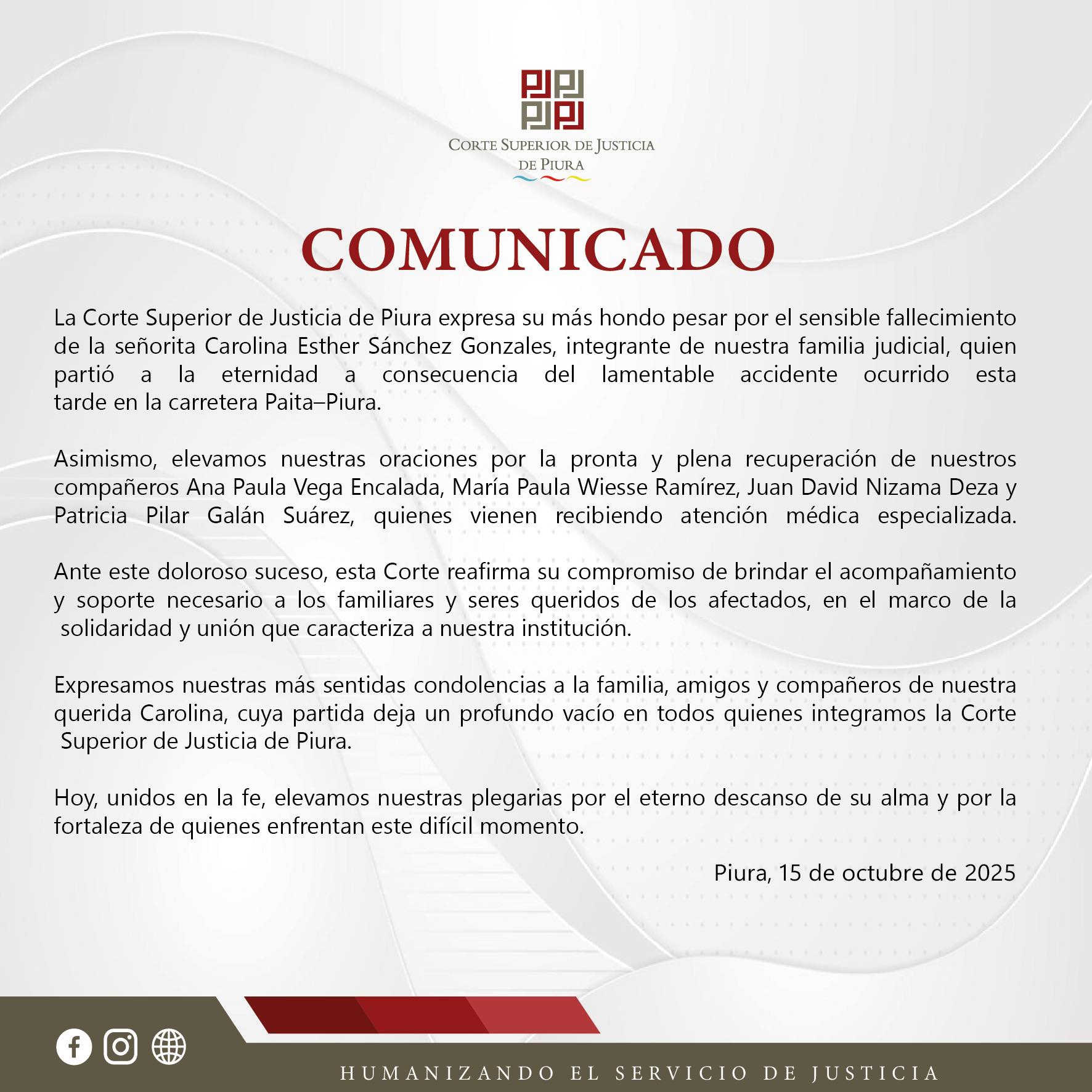 comunicado