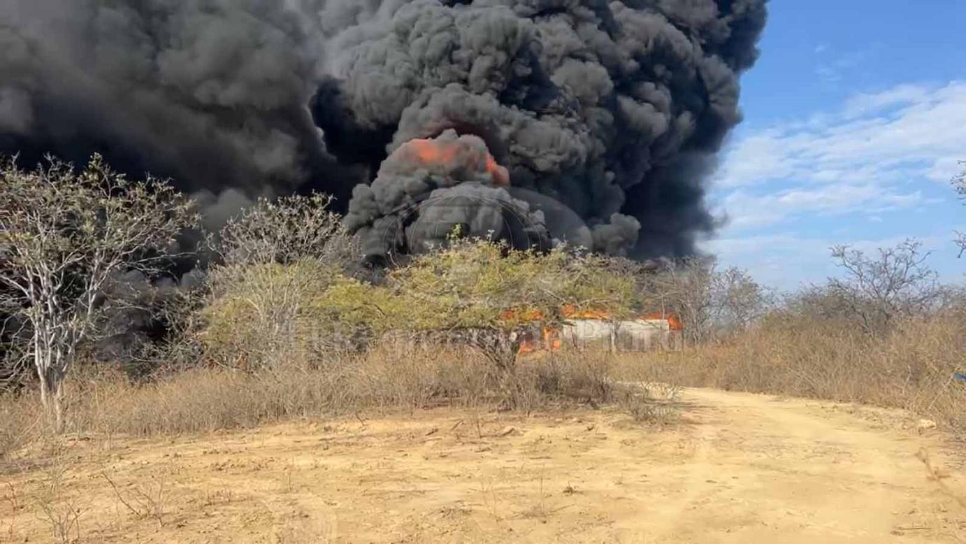 incendio Pampa Larga Suyo