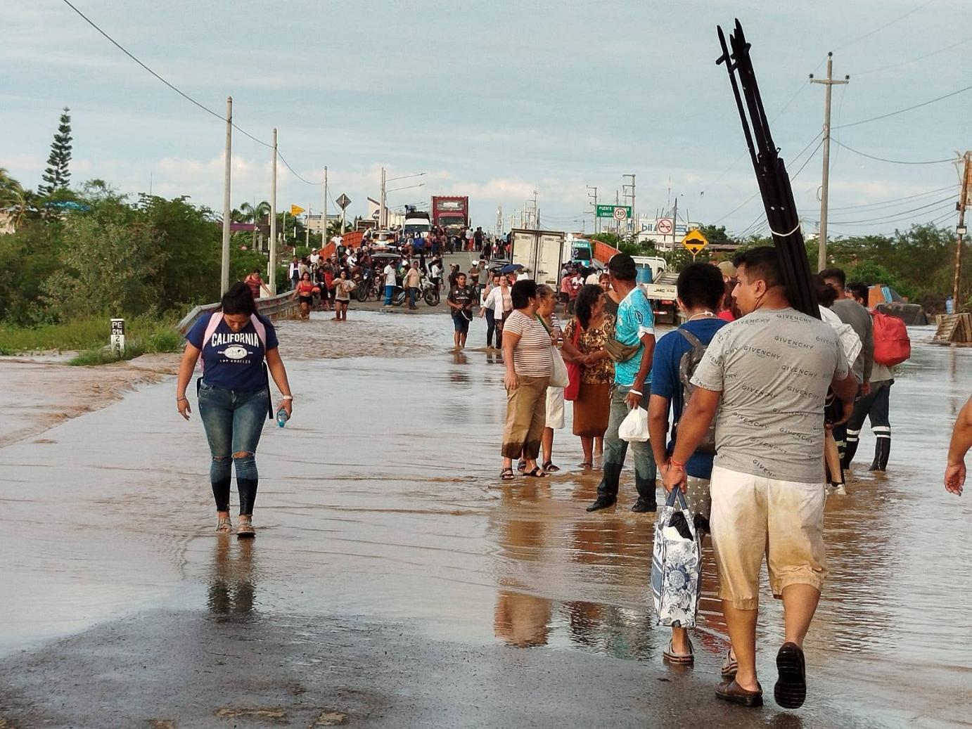 Desborde río Tumbes, marzo 2025